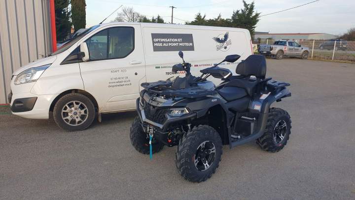 Reprogrammation moteur quad Montauban